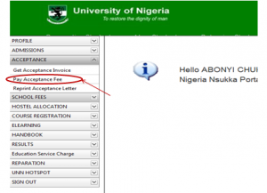 UNN School Fees