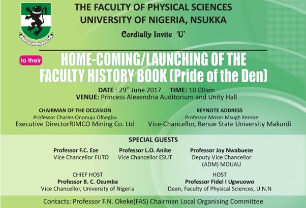 home coming physical sciences