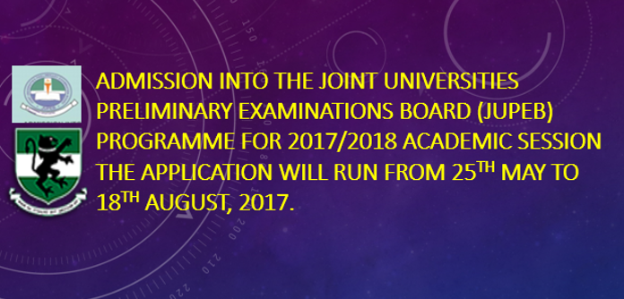 2017 JUPEB ADVERT
