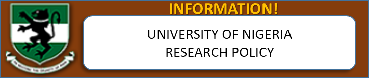 UNIVERSITY RESEARCH POLICY – 2013