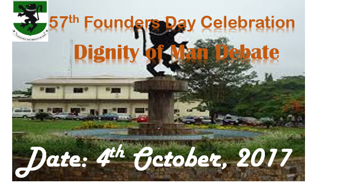 Read more about the article Dignity of Man DEBATE – 57th Founders’ Day Celebration