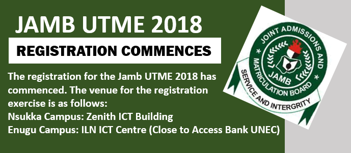 Read more about the article JAMB UTME 2018 REGISTRATION