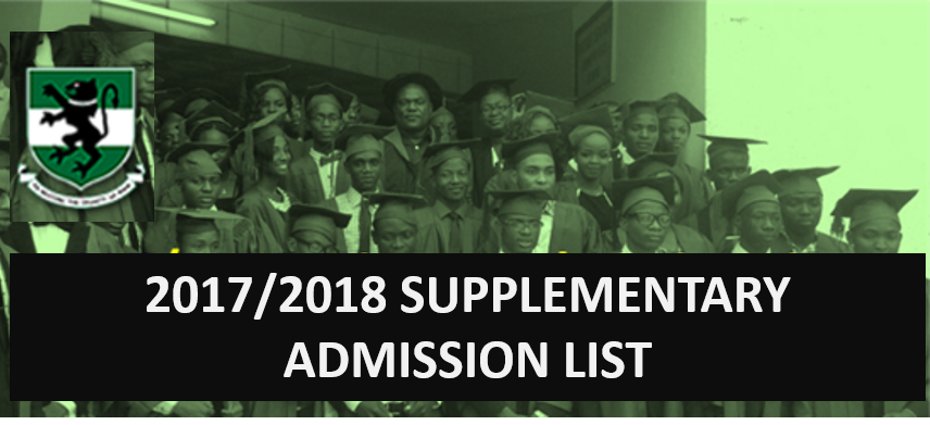 Read more about the article 2017/2018 Supplementary Admission List