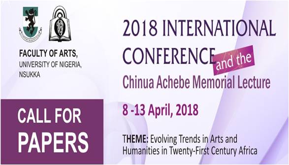 Read more about the article 2018 International Conference (Chinua Achebe Memorial Lecture)