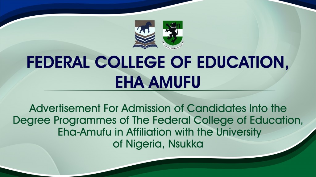 Available Programmes At FCE Eha-Amufu