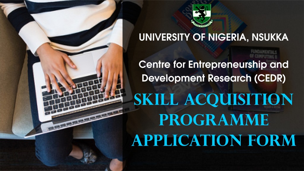 CEDR SKILL ACQUISITION PROGRAMME APPLICATION FORM