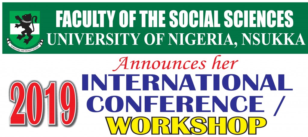 FACULTY OF THE SOCIAL SCIENCE INTERNATIONAL CONFERENCE WORKSHOP