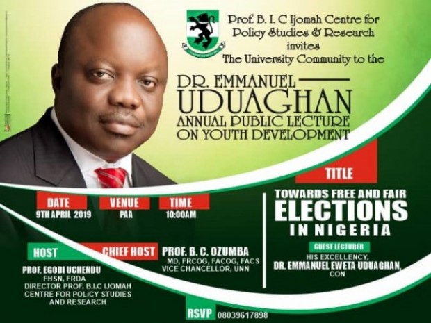 Read more about the article Dr. Emmanuel Uduaghan Annual Public Lecture on  Youth Leadership