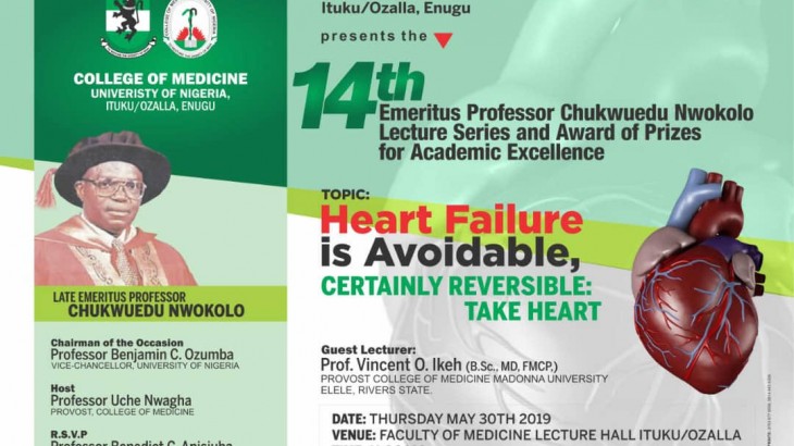 14th Emeritus Prof C Nwokolo Lecture Series