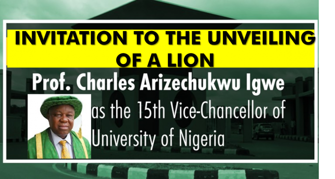 Read more about the article CLICK To VIEW OUR OWN…..The 15th Vice-Chancellor Of The University Of Nigeria