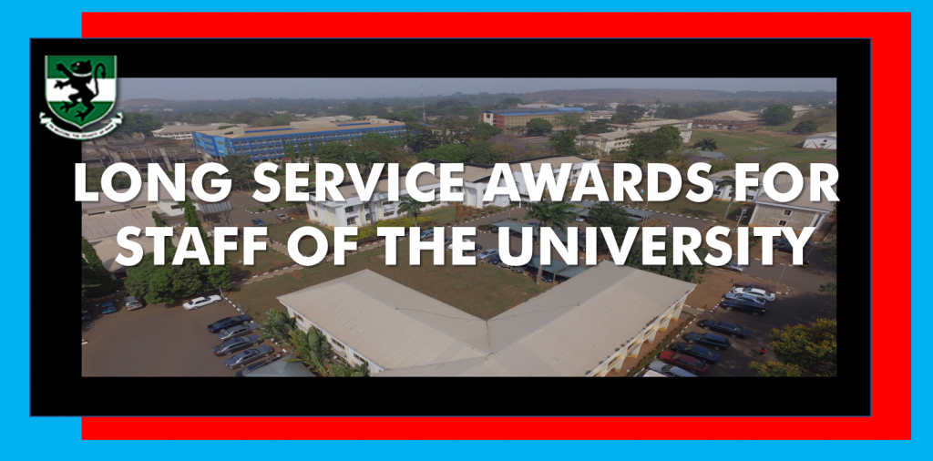Long Service Awards for Staff of the University
