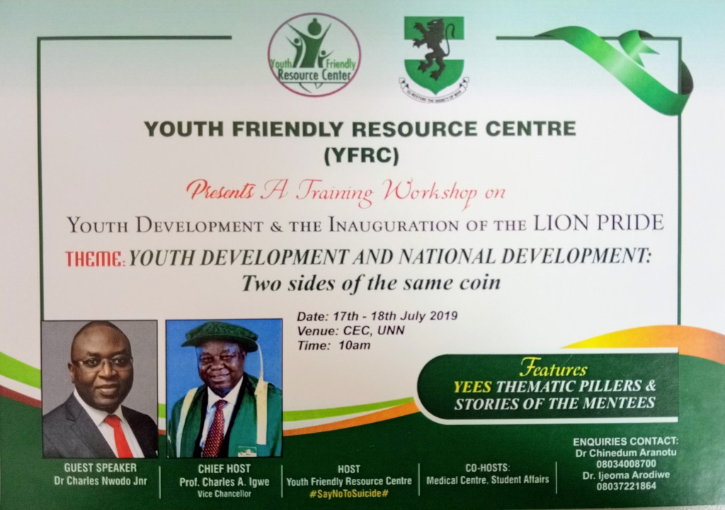 Youth Friendly Resource Centre (YFRC)