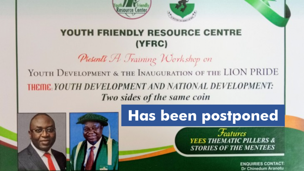 Youth Friendly Resource Centre (YFRC)