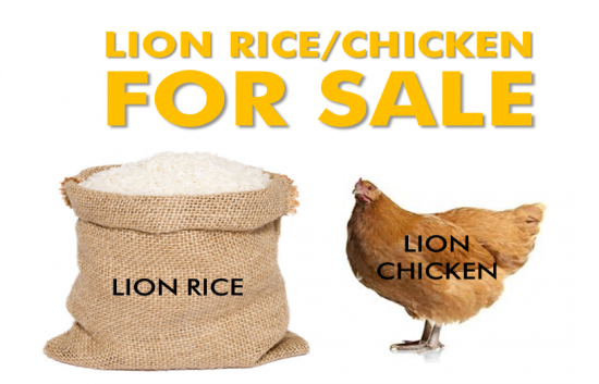 Read more about the article Lion Rice and Chicken Sale