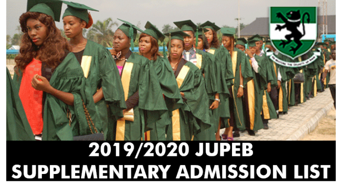 Read more about the article 2019/2020 JUPEB SUPPLEMENTARY ADMISSION LIST