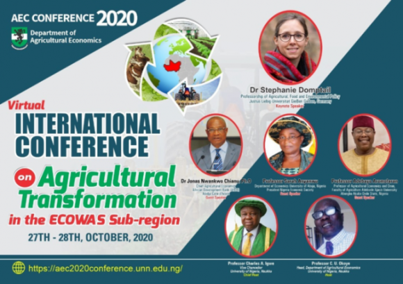 Read more about the article Virtual International Conference on Agricultural Transformation in ECOWAS Sub Region