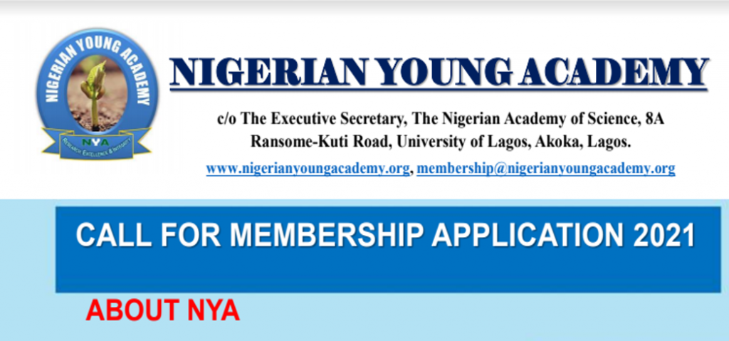 Call For Membership Application  2021
