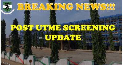 Read more about the article Breaking News: 2020/2021 POST-UTME SCREENING UPDATE