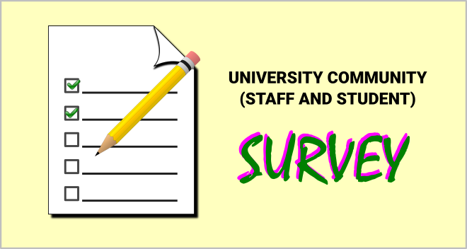 Read more about the article University Community (Staff & Student) Survey