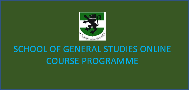 Read more about the article SCHOOL OF GENERAL STUDIES ONLINE COURSE PROGRAMME