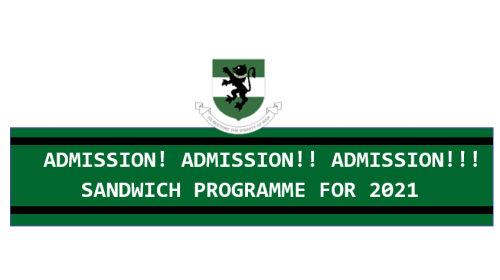 Read more about the article SANDWICH PROGRAMME FOR 2021