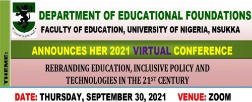 Read more about the article Call for Abstracts: Educational Foundations 2021 Virtual Conference