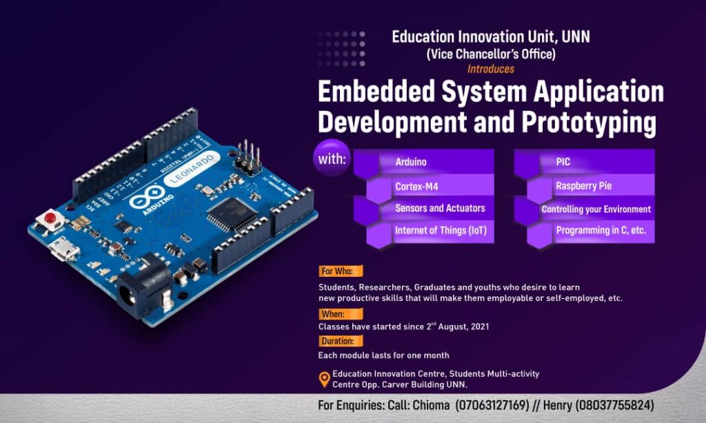 Embedded System Application Development and Prototyping