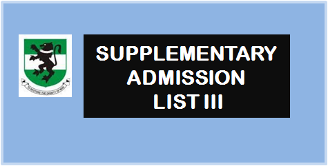 Read more about the article 2020/2021 SUPPLEMENTARY ADMISSION LIST III