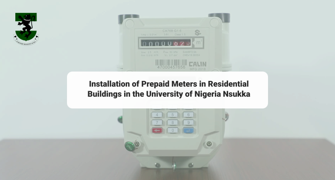 Read more about the article Installation of Prepaid Meters in Residential Buildings in the University of Nigeria, Nsukka Campus