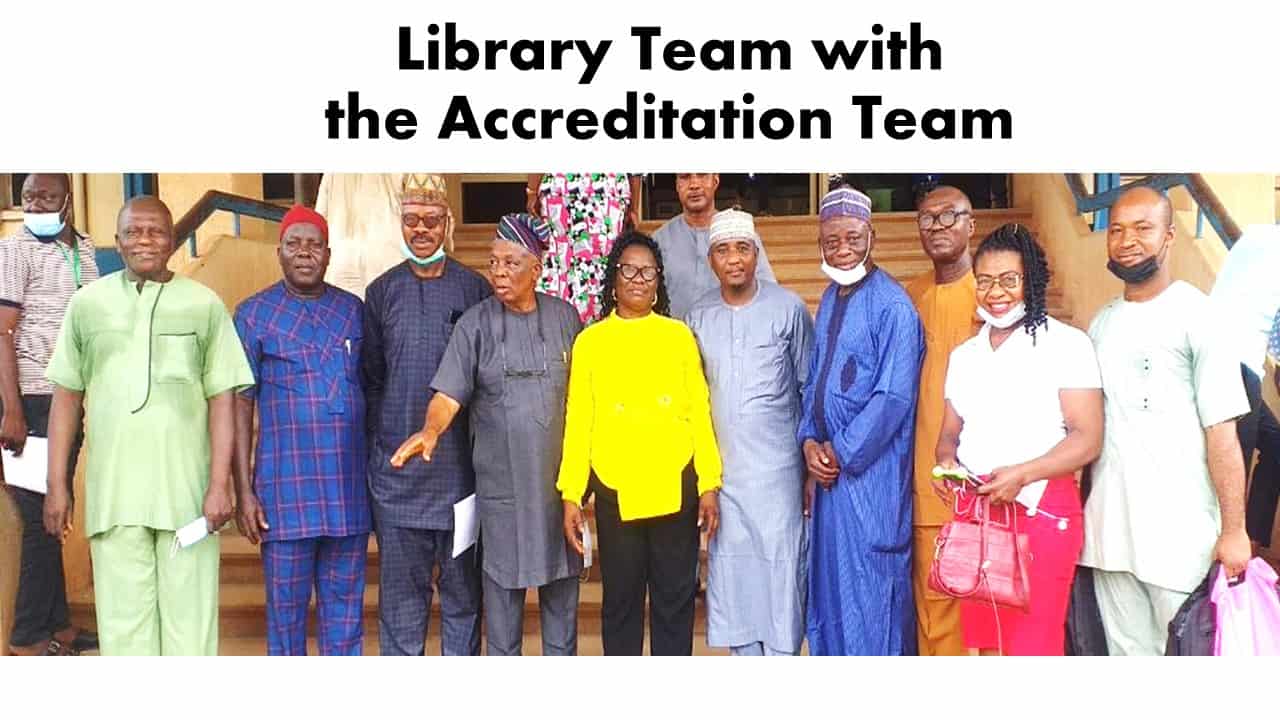 Read more about the article Accreditation team visits Nnamdi Azikiwe Library, UNN.