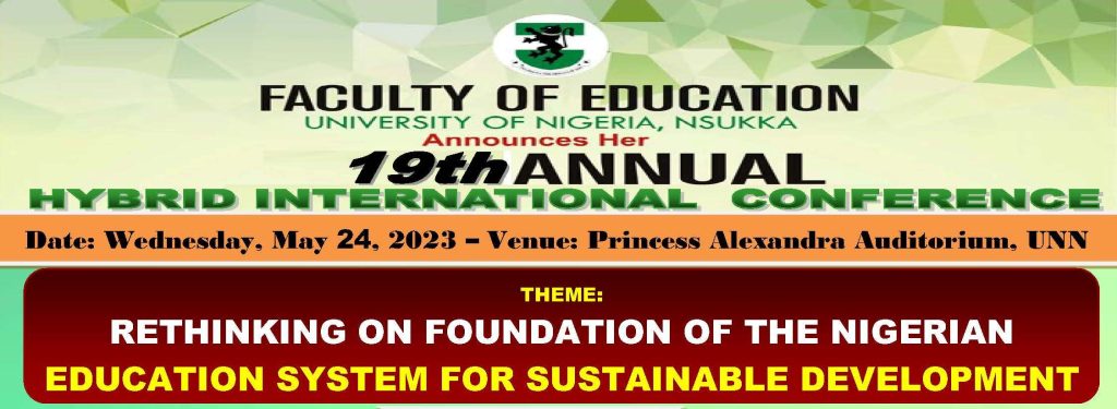 FACULTY OF EDUCATION CONFERENCE 2023