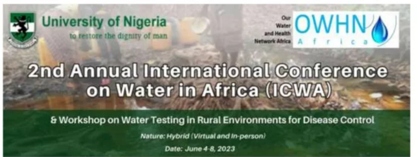 2nd Annual International Conference On Water In Africa