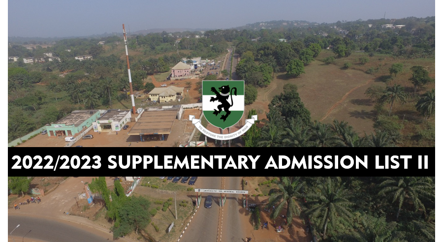 2022/2023 SUPPLEMENTARY ADMISSIONS  LIST II