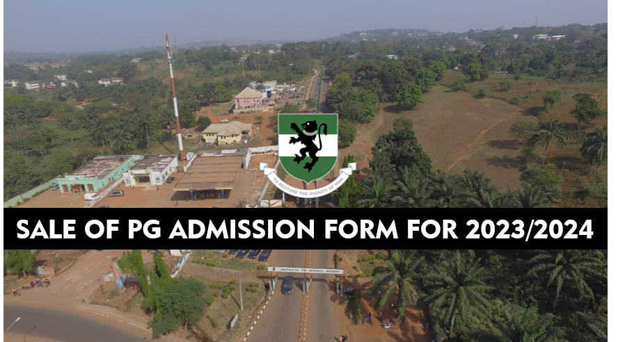 Read more about the article SALE OF POSTGRADUATE ADMISSION FORMS FOR 2023/2024