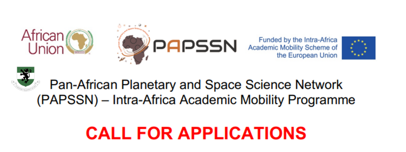 Pan-African Planetary and Space Science Network (PAPSSN) – Intra-Africa Academic Mobility Programme