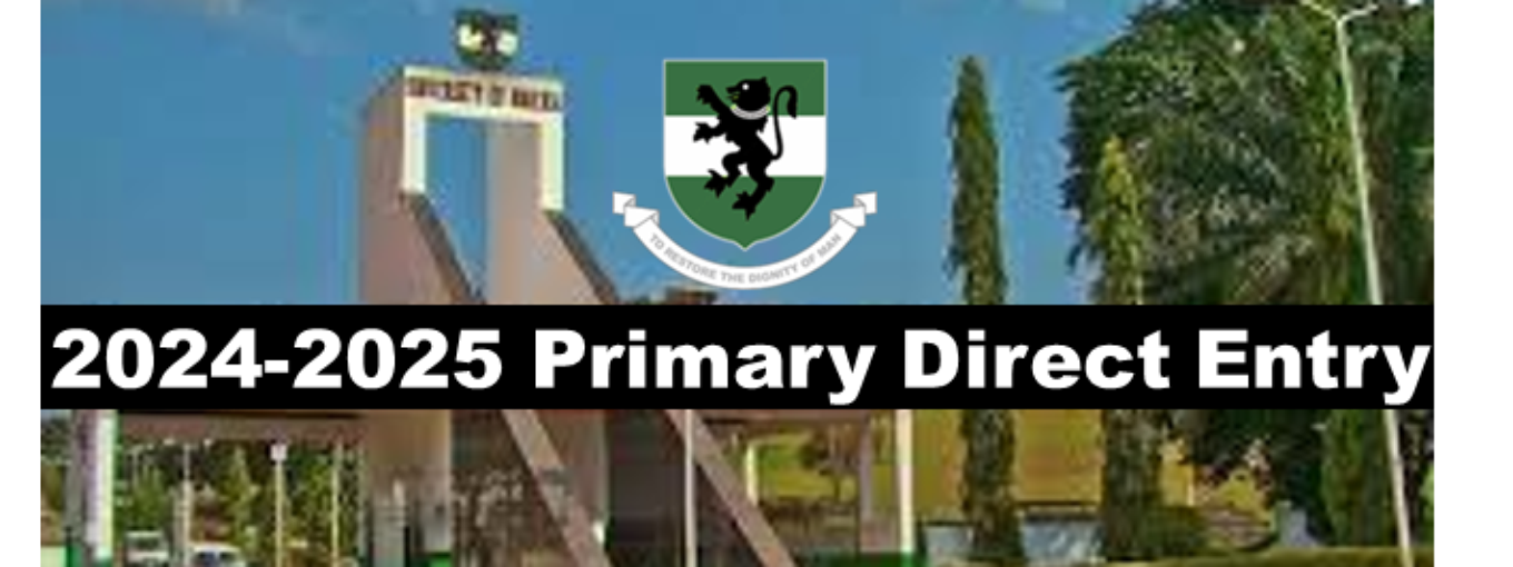 2024-2025 Primary Direct Entry, JUPEB and Supplementary Direct Entry