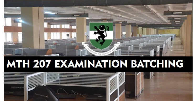 MTH 207 CB TEST 30TH MAY 2025 AND CB EXAMINATION 2ND JUNE 2025 BATCHES