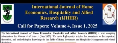 IJHHR: Call for Papers