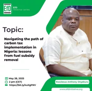 EfD: Navigating the path of carbon tax implementation in Nigeria: lesson from fuel subsidy removal