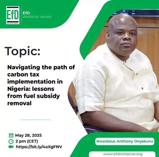 EfD: Navigating the path of carbon tax implementation in Nigeria: lesson from fuel subsidy removal