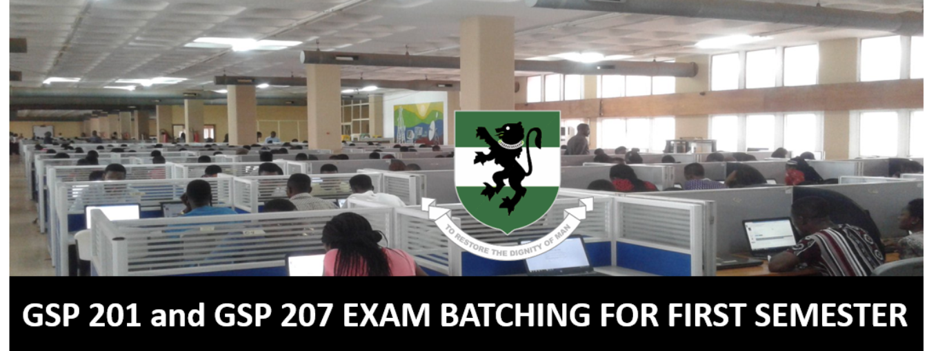 FIRST SEMESTER GENERAL STUDIES PROGRAMME [GSP] COMPUTER-BASED EXAMINATIONS [CBE] (2024/2025 SESSION)