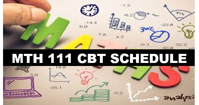 Computer Based Test (CBT) For MTH 111