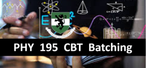 PHY 195 Batching