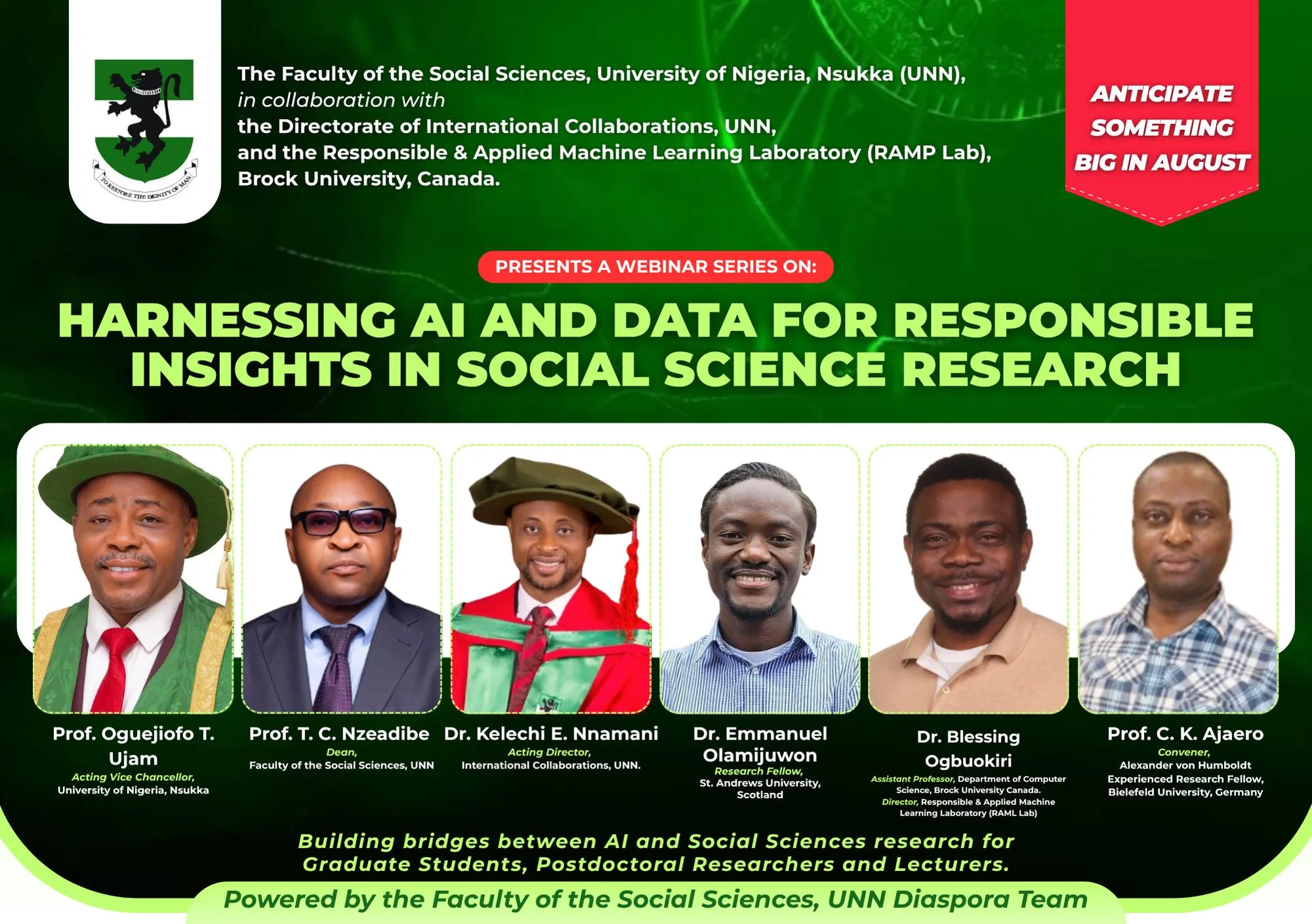 Faculty of Social Sciences: Webinar Series