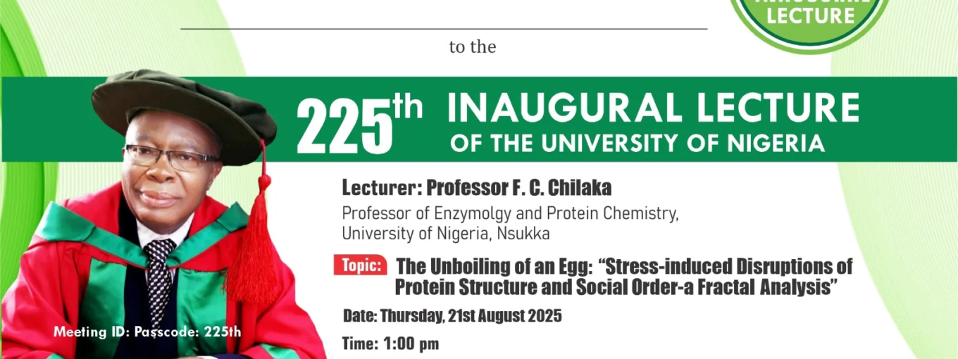 225th Inaugural Lecture