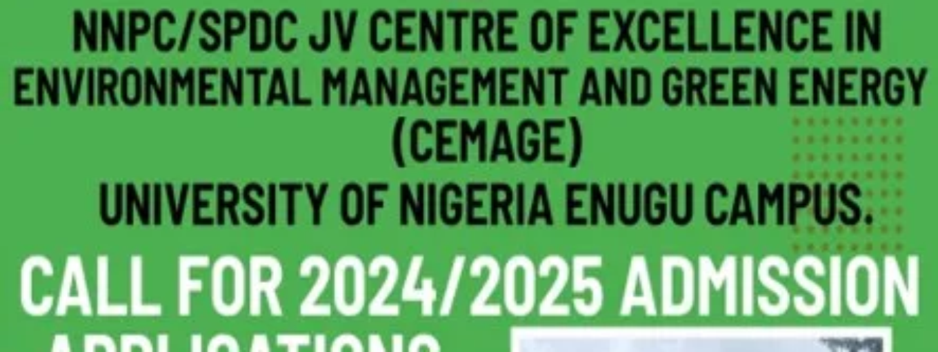 Call for Application For 2024/2025 Admission Application