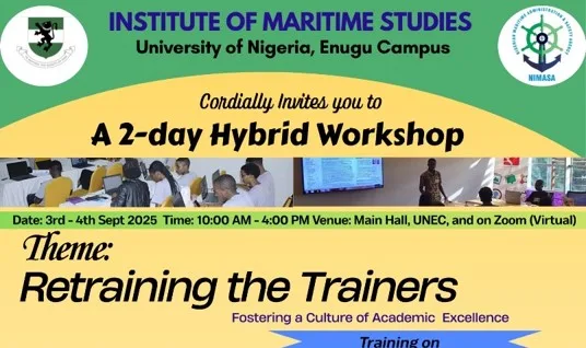 Institute of Maritime Studies Presents a 2day Hybrid Workshop