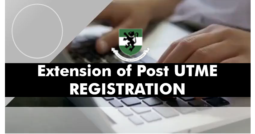 EXTENSION OF DATE FOR THE ONLINE REGISTRATION: 2025/2026 SCREENING EXERCISE FOR ADMISSION