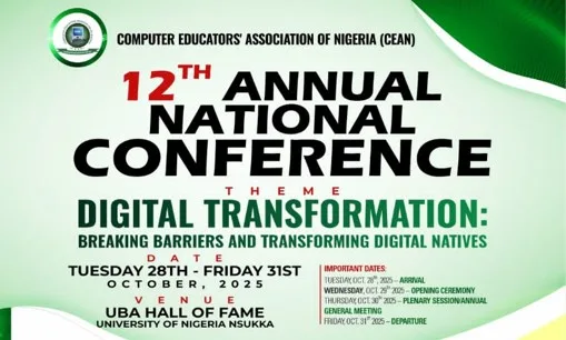 12th Annual National Conference Of Computer Educators CEAN