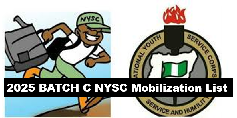 BATCH “C” 2025 NYSC MOBILIZATION
